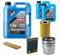 DENCKERMANN Controllo Set Liqui Moly Longtime 5W-30 7L Per BMW 3er 325td