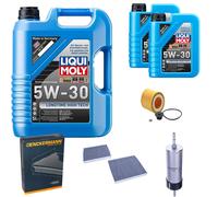 DENCKERMANN Controllo Set Liqui Moly Longtime 5W-30 7L Per BMW 5er 520i 528i