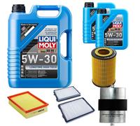 DENCKERMANN Controllo Set Liqui Moly Longtime 5W-30 7L Per BMW 5er 523i 520i