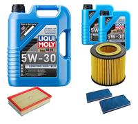 DENCKERMANN Controllo Set Liqui Moly Longtime 5W-30 7L Per BMW 7 Serie 730i Li