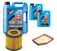 DENCKERMANN Controllo set Liqui Moly Longtime 5W-30 7L per BMW serie 5 523i 525i