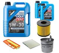 DENCKERMANN Controllo Set Liqui Moly Longtime 5W-30 7L Per Ford KA 1.3 TDCi