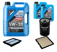 DENCKERMANN Controllo Set Liqui Moly Longtime 5W-30 7L Per Hyundai I10 1.1