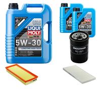 DENCKERMANN Controllo Set Liqui Moly Longtime 5W-30 7L Per Lancia Y 1.2 16V