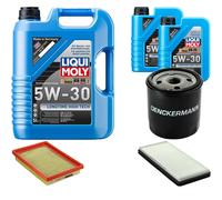 DENCKERMANN Controllo Set Liqui Moly Longtime 5W-30 7L Per Mazda 121 III 1.25