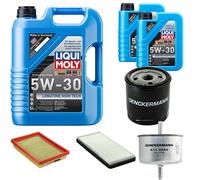 DENCKERMANN Controllo Set Liqui Moly Longtime 5W-30 7L Per Mazda 121 III 1.25