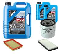 DENCKERMANN Controllo Set Liqui Moly Longtime 5W-30 7L Per Mazda 121 III 1.3