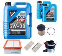 DENCKERMANN Controllo Set Liqui Moly Longtime 5W-30 7L Per Mazda 2 1.6 MZ-CD