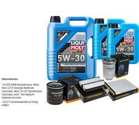 DENCKERMANN Controllo Set Liqui Moly Longtime 5W-30 7L Per Mazda 3 1.5 D