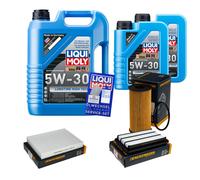 DENCKERMANN Controllo set Liqui Moly Longtime 5W-30 7L per Nissan Qashqai II