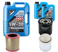 DENCKERMANN Controllo Set Liqui Moly Longtime 5W-30 7L Per Renault Kangoo 1.2