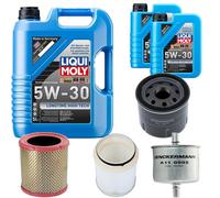 DENCKERMANN Controllo Set Liqui Moly Longtime 5W-30 7L Per Renault Kangoo 1.2