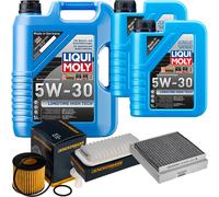 DENCKERMANN Controllo Set Liqui Moly Longtime 5W-30 7L Per Subaru Justy IV