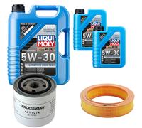 DENCKERMANN Controllo Set Liqui Moly Longtime 5W-30 7L Per Volvo 440 K 1.7