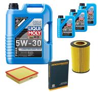 DENCKERMANN Controllo Set Liqui Moly Longtime 5W-30 8L Per Audi A8 2.5 TDI
