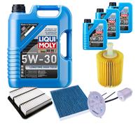 DENCKERMANN Controllo Set Liqui Moly Longtime 5W-30 8L Per Lexus IS II 250