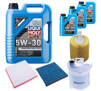 DENCKERMANN Controllo Set Liqui Moly Longtime 5W-30 8L Per Lexus RX 450H AWD