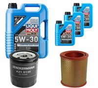DENCKERMANN Controllo Set Liqui Moly Longtime 5W-30 8L Per Renault 25 2.2