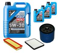 DENCKERMANN Controllo Set Liqui Moly Longtime 5W-30 8L Per Renault Megane I