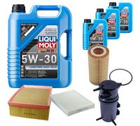 DENCKERMANN Controllo Set Liqui Moly Longtime 5W-30 8L Per VW Amarok 3.0 TDI