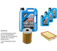 DENCKERMANN Controllo Set Liqui Moly Longtime 5W-30 8L Per VW Corrado 2.9 VR6