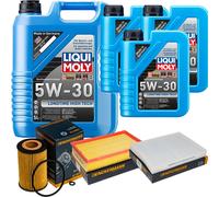 DENCKERMANN Controllo Set Liqui Moly Longtime 5W-30 8L Per VW Transporter VI