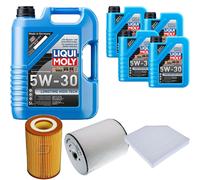 DENCKERMANN Controllo Set Liqui Moly Longtime 5W-30 9L Per Audi A8 3.0 TFSI