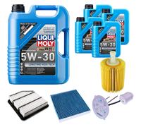 DENCKERMANN Controllo Set Liqui Moly Longtime 5W-30 9L Per Lexus IS II 250