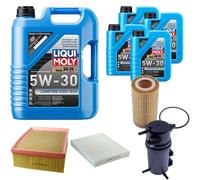 DENCKERMANN Controllo Set Liqui Moly Longtime 5W-30 9L Per VW Amarok 3.0 TDI