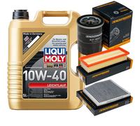 Denckermann Controllo Set Liqui Moly Scorrevolezza 10W-40 5L per Fiat Doblo 1.4