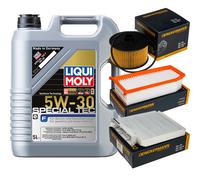 DENCKERMANN Controllo Set Liqui Moly Special Tec F 5W-30 5L Per Dacia Duster