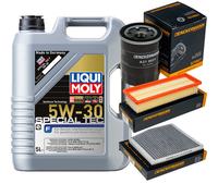Denckermann Controllo Set Liqui Moly Special Tec F 5W-30 5L per Fiat Idea 1.4