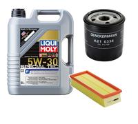 DENCKERMANN Controllo Set Liqui Moly Special Tec F 5W-30 5L Per MG ZR
