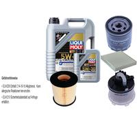 DENCKERMANN Controllo Set Liqui Moly Special Tec F 5W-30 6L Per Ford Focus II