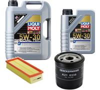 DENCKERMANN Controllo Set Liqui Moly Special Tec F 5W-30 6L Per MG ZR