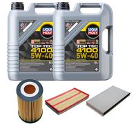 DENCKERMANN Controllo Set Liqui Moly Top Tec 4100 5W-40 10L Per Mercedes-Benz