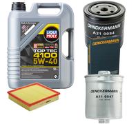DENCKERMANN Controllo Set Liqui Moly Top Tec 4100 5W-40 5L Per Audi A8 2.8