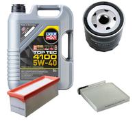 DENCKERMANN Controllo Set Liqui Moly Top Tec 4100 5W-40 5L Per Dacia Duster