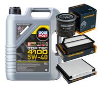 DENCKERMANN Controllo Set Liqui Moly Top Tec 4100 5W-40 5L Per KIA Carens IV