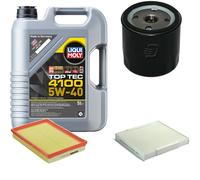 DENCKERMANN Controllo Set Liqui Moly Top Tec 4100 5W-40 5L Per Opel Meriva