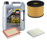 DENCKERMANN Controllo Set Liqui Moly Top Tec 4100 5W-40 5L Per Opel Meriva