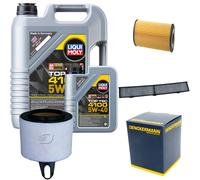 Denckermann Controllo Set Liqui Moly Top Tec 4100 5W-40 6L per BMW 1er