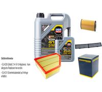 DENCKERMANN Controllo Set Liqui Moly Top Tec 4100 5W-40 6L Per BMW 3 Serie 320d