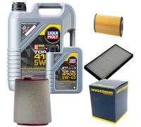 DENCKERMANN Controllo Set Liqui Moly Top Tec 4100 5W-40 6L Per BMW 5 Serie 520d