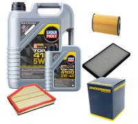 Denckermann Controllo Set Liqui Moly Top Tec 4100 5W-40 6L per BMW 5er