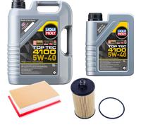 DENCKERMANN Controllo Set Liqui Moly Top Tec 4100 5W-40 6L Per Chevrolet Aveo