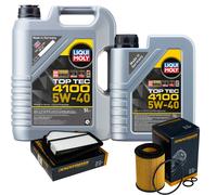 DENCKERMANN Controllo Set Liqui Moly Top Tec 4100 5W-40 6L Per Honda CR-V III