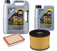 DENCKERMANN Controllo Set Liqui Moly Top Tec 4100 5W-40 6L Per Opel Meriva