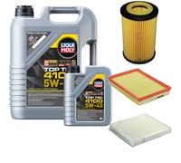 DENCKERMANN Controllo Set Liqui Moly Top Tec 4100 5W-40 6L Per Opel Meriva
