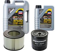 DENCKERMANN Controllo Set Liqui Moly Top Tec 4100 5W-40 6L Per VW Taro